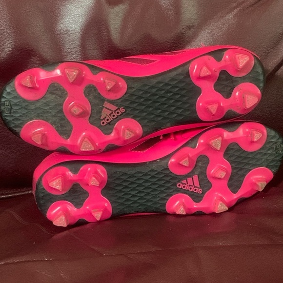 Adidas Pink Goletto VIII FG Child Lace-Up Soccer Cleats; Size 4.5 SGC - Picture 5 of 9